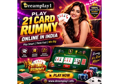 21 Card Rummy Online in India – Play Smart with Dreamplay1