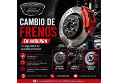 Cambio de Frenos en Andorra para una Frenada Más Segura